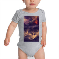 Stormy Ocean Baby Bodysuit | Artistshot