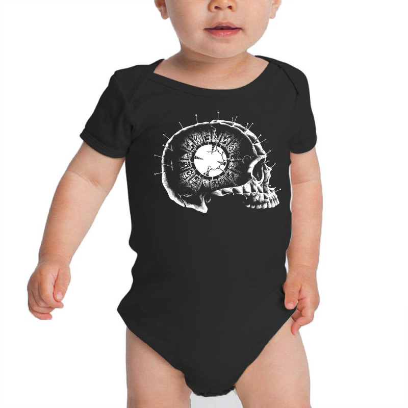 Lament Configuration Skull Pinhead Hellraiser Long Sleeve T Shirt Baby Bodysuit by cm-arts | Artistshot