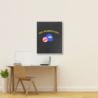 Cool Crewmates Vote Portrait Canvas Print | Artistshot