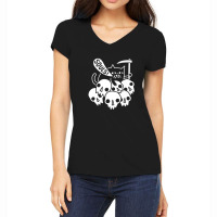 Cat Got Your Soul Cute Simple Cartoon Women's V-neck T-shirt | Artistshot