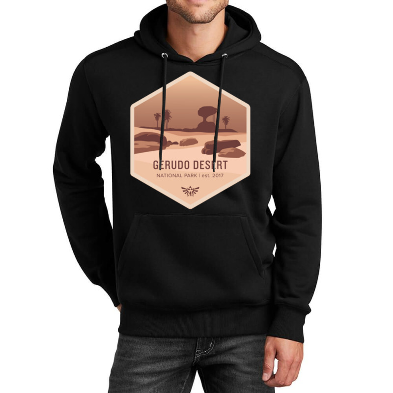 Pocket Tee Version - Gerudo Desert National Park Unisex Hoodie by cm-arts | Artistshot