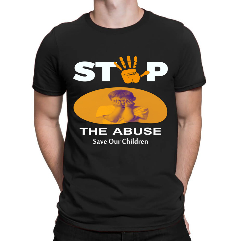 Stop The Abuse T-Shirt by cm-arts | Artistshot