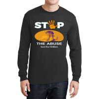 Stop The Abuse Long Sleeve Shirts | Artistshot