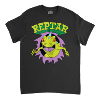 Reptar Attack Ripping Breaking Through Classic T-shirt | Artistshot