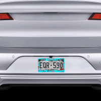 Great Dads Get Promoted To Papa License Plate Frame | Artistshot