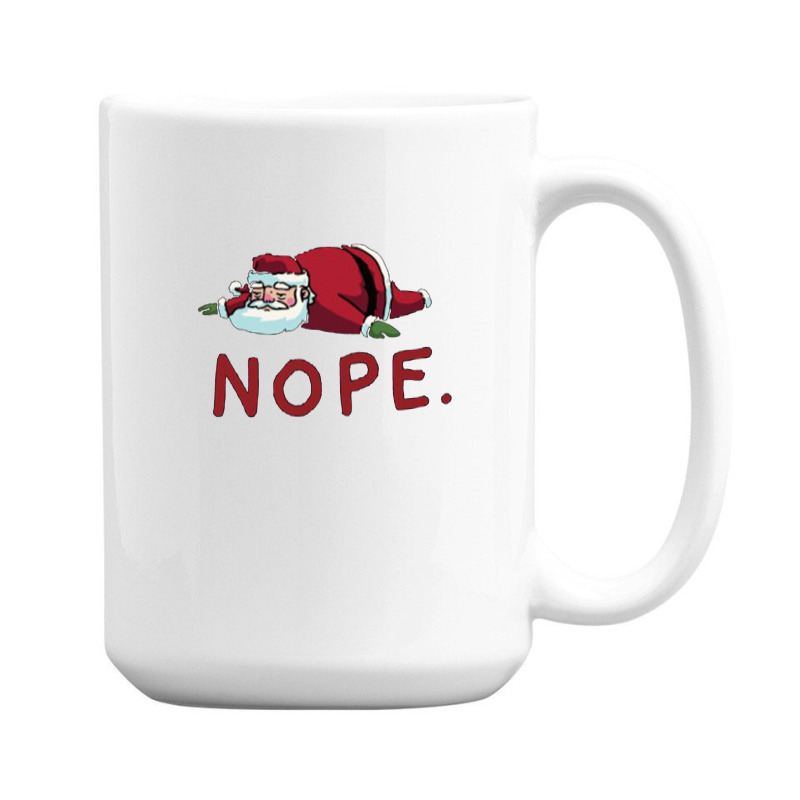 Santa Nope 15 Oz Coffee Mug | Artistshot