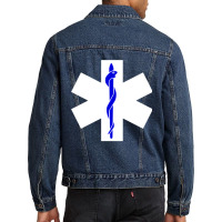 Emergency Medical Technician Emt Ems Men Women Paramedic Pullover Hood Men Denim Jacket | Artistshot