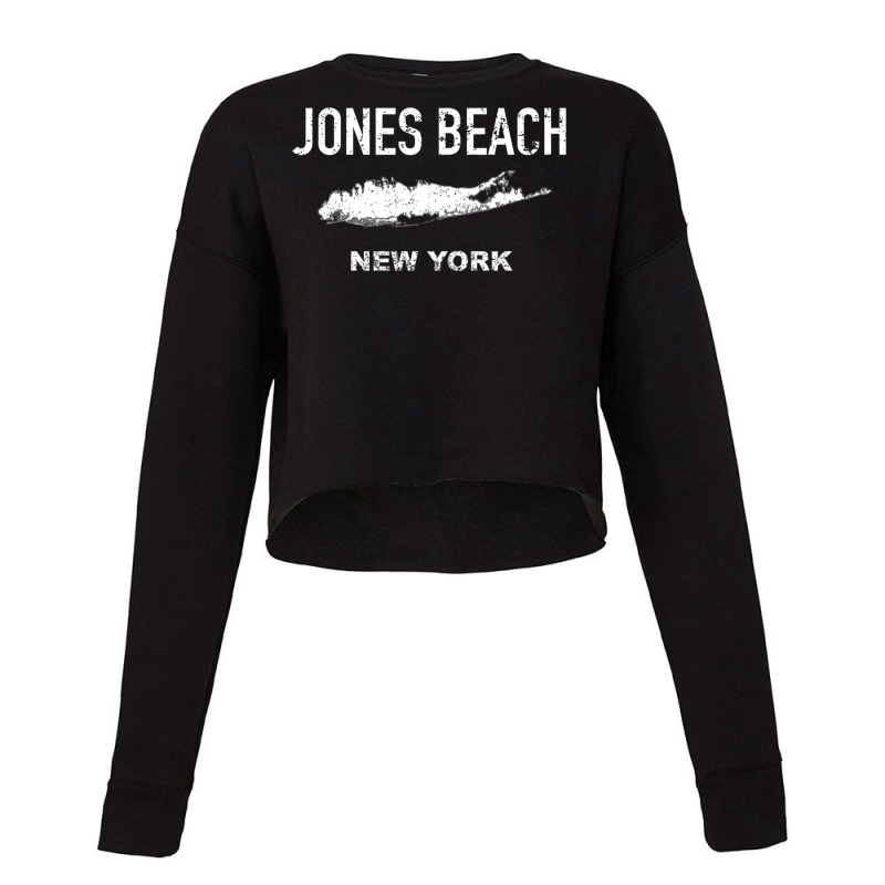 Vintage Jones Beach Long Island New York Sweatshirt Cropped Sweater by cm-arts | Artistshot