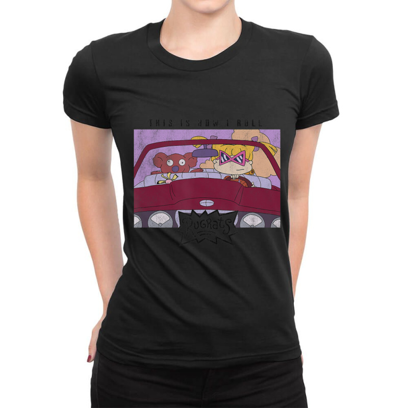 Rugrats Angelica This Is How I Roll Ladies Fitted T-Shirt by cm-arts | Artistshot