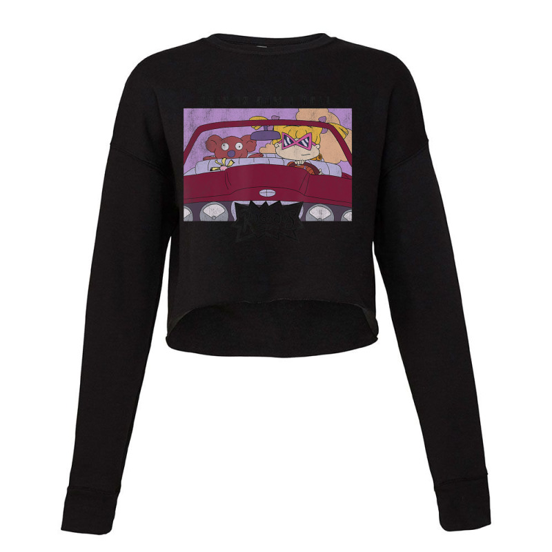 Rugrats Angelica This Is How I Roll Cropped Sweater by cm-arts | Artistshot