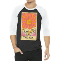 The Sun Tarot Card 3/4 Sleeve Shirt | Artistshot