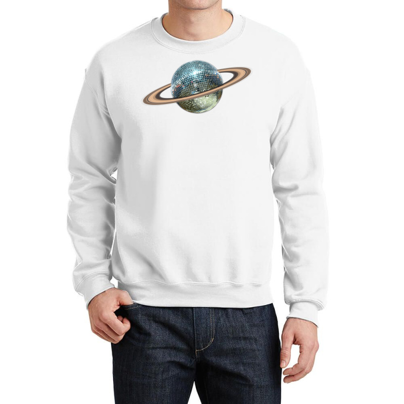 Saturn Disco Ii Crewneck Sweatshirt | Artistshot