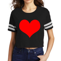 Heart-iglky Scorecard Crop Tee | Artistshot