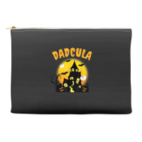 Dadcula Funny Dad Halloween Costume Spooky Season Scary Mens Accessory Pouches | Artistshot