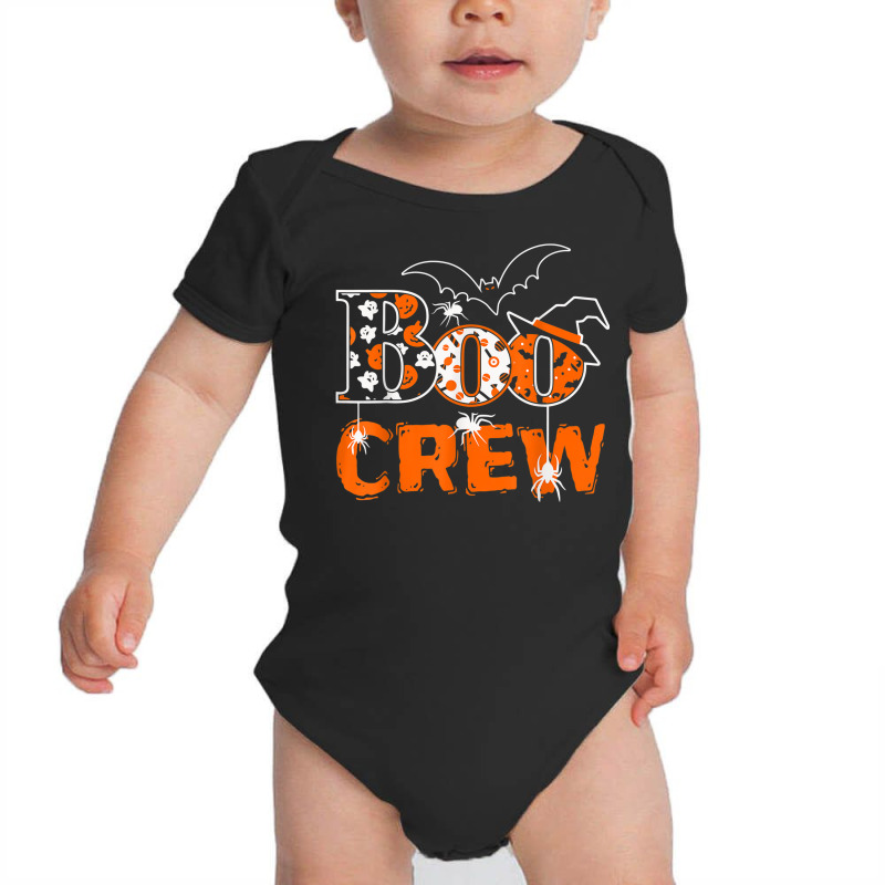 Halloween Boo Crew Ghosts Baby Bodysuit by Uniform | Artistshot