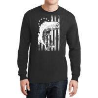 Cool Bass Fishing Betsy Ross Early American Flag For Fisherman Long Sleeve Shirts | Artistshot