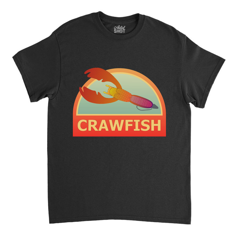 Crawfish Lure Tackle Box Sticker Classic T-shirt | Artistshot