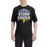 Storm Chaser Thunder Lightning Weather Meteorologist Long Sleeve T Shi Youth Tee | Artistshot