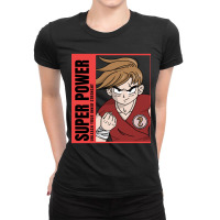 Anime, Anime Motorcycle, Riding, Speed, Rider, Riding Motorcycle, Anim Ladies Fitted T-shirt | Artistshot