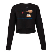 Studio Delivery Service Jiji Black Cat Anime 1 Sweatshirt Cropped Sweater | Artistshot