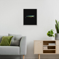 Fishing Lure Metal Print Vertical | Artistshot