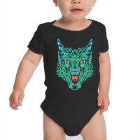 Ancient Green Dragon Baby Bodysuit | Artistshot