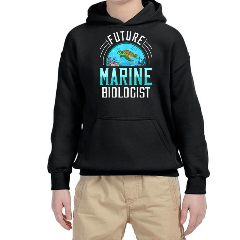 Future Marine Biologist Gift Biology Ocean Life T Shirt Youth Hoodie | Artistshot