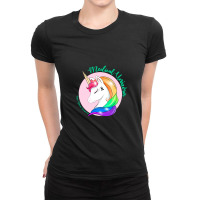 Medical Unicorn Rare Disease Awareness Ladies Fitted T-shirt | Artistshot