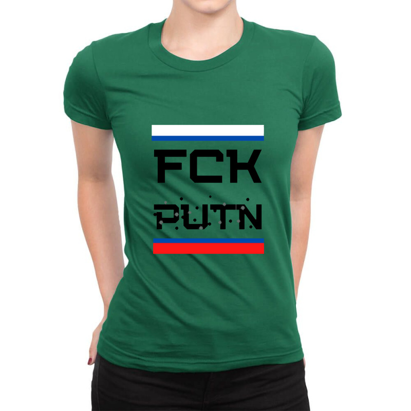 Putin Go Fuck Yourself 4 Ladies Fitted T-Shirt by sekolahgasik | Artistshot