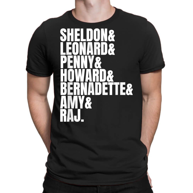 Best Friends Sheldon Leonard Penny Howard Raj Tv Fan Gift T Shirt T-shirt | Artistshot