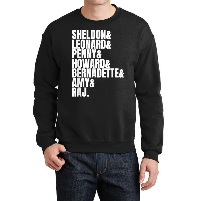 Best Friends Sheldon Leonard Penny Howard Raj Tv Fan Gift T Shirt Crewneck Sweatshirt | Artistshot