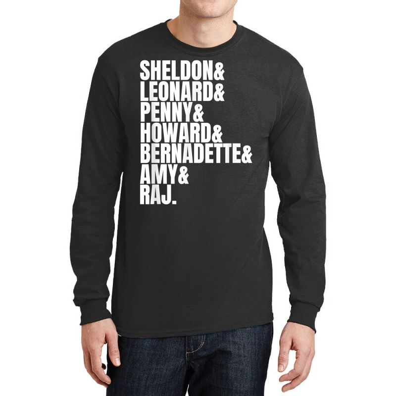 Best Friends Sheldon Leonard Penny Howard Raj Tv Fan Gift T Shirt Long Sleeve Shirts | Artistshot