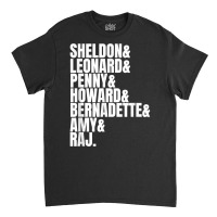 Best Friends Sheldon Leonard Penny Howard Raj Tv Fan Gift T Shirt Classic T-shirt | Artistshot