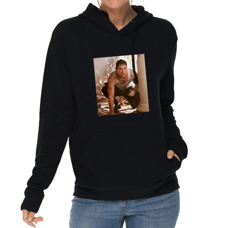 Channing Tatum Scene Lightweight Hoodie by CrystalDeaton | Artistshot