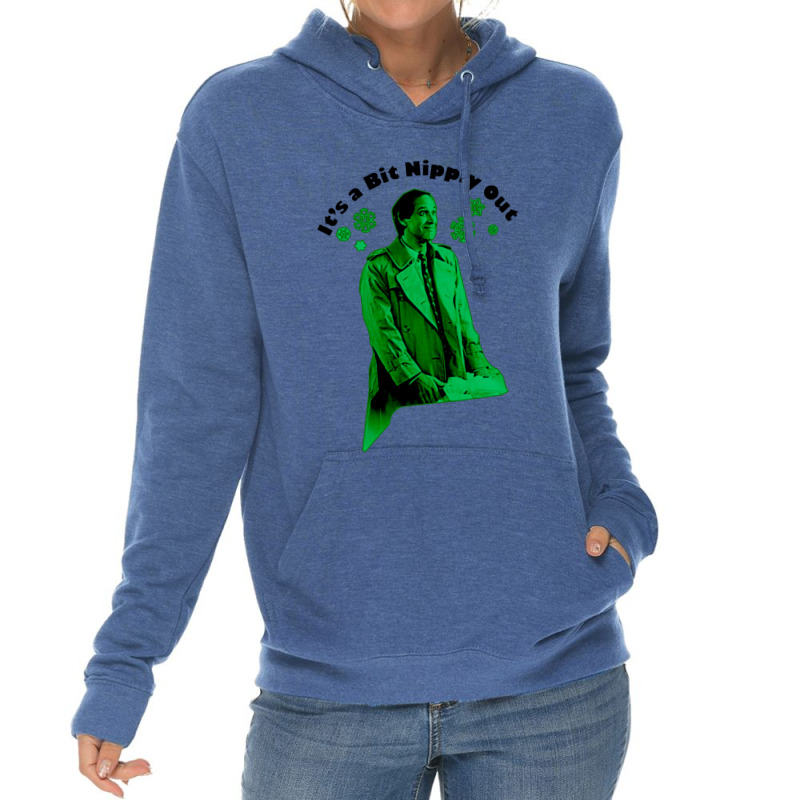 Bit Nipply Christmas Vacation Lightweight Hoodie | Artistshot