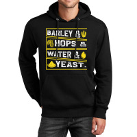 Barley & Hops & Water & Yeast Unisex Hoodie | Artistshot