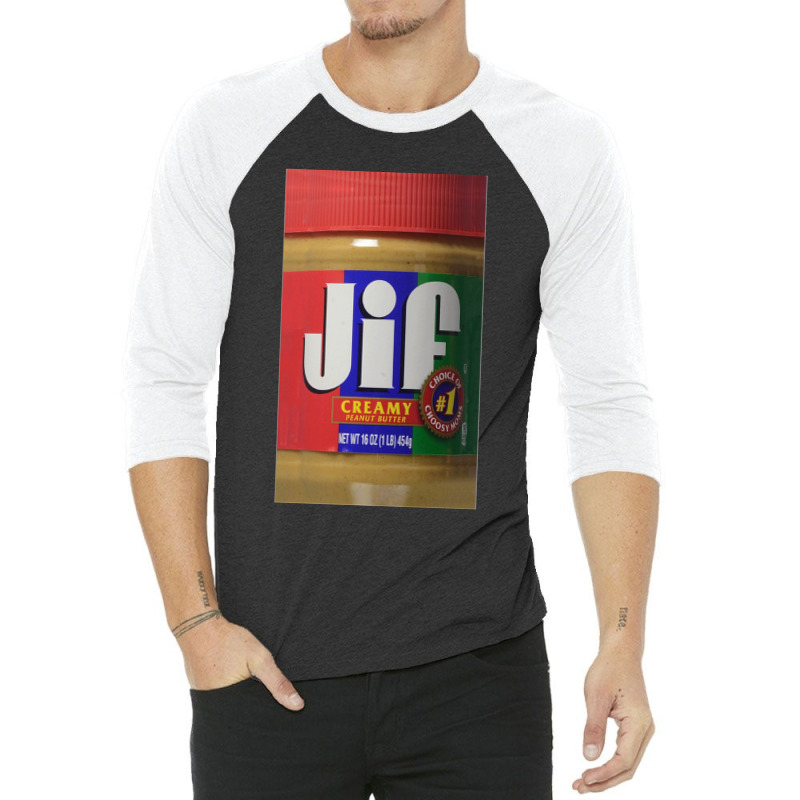 Jif Peanut Butter 3/4 Sleeve Shirt | Artistshot