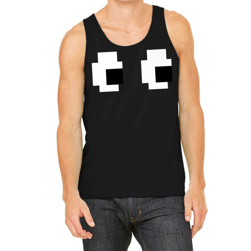 Retro Arcade Game Ghost 80s 8 Bit Halloween Group Costume Premium T Sh Tank Top by cm-arts | Artistshot