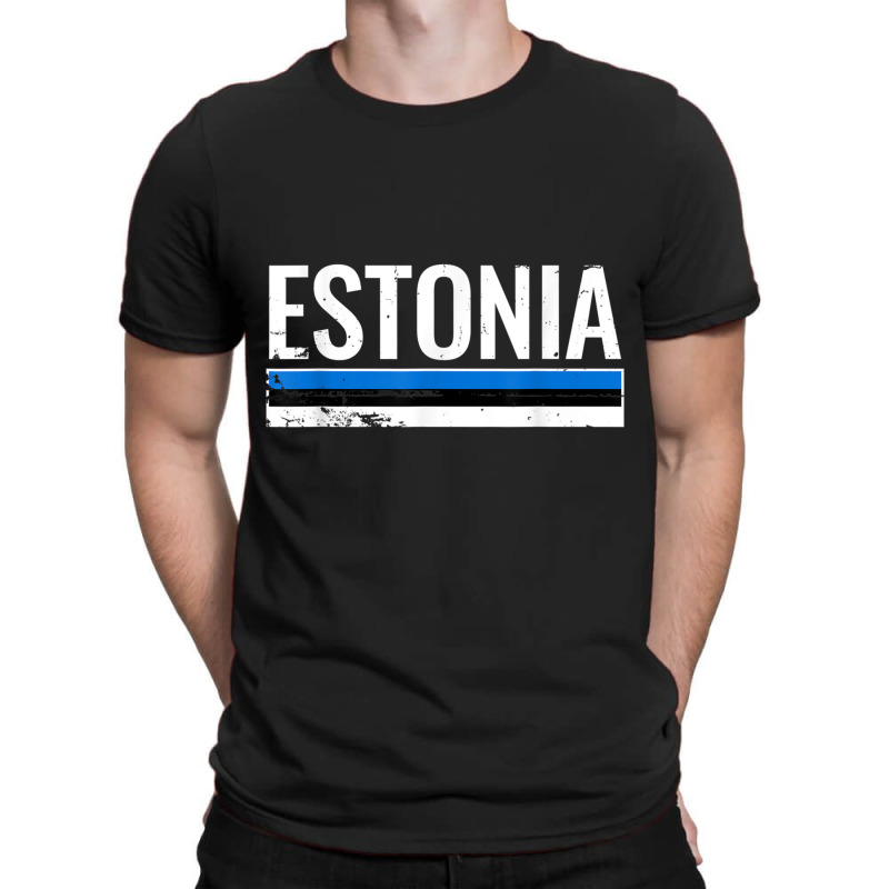 Estonia Proud Estonian Flag T Shirt T-shirt | Artistshot