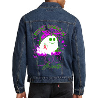 Boo Sheet Costume Women Ghost Halloween Men Denim Jacket | Artistshot