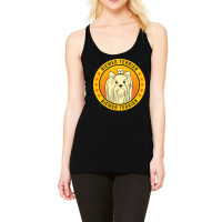 Biewer Terrier Biewer Terrier Dog Portrait Racerback Tank | Artistshot