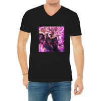 Black Goku Super Saiyan 3 Rosé Dragonball Heroes For Friend V-neck Tee | Artistshot