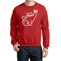 Cats Like Metal Crewneck Sweatshirt | Artistshot