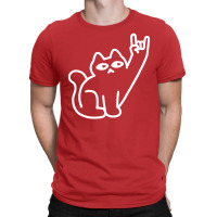 Cats Like Metal T-shirt | Artistshot