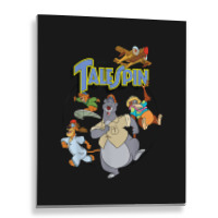 Tale Spin Crew Metal Print Vertical | Artistshot