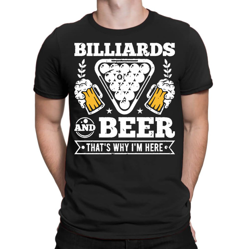 Billiards Gifts Billiards Beer Pool Player Mens Billiard T-shirt | Artistshot