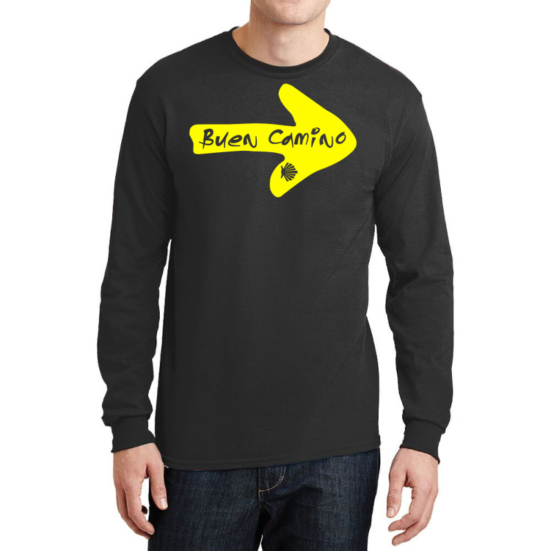 Buen Camino De Santiago Compostela Spain St James Way Gift Pullover Ho Long Sleeve Shirts | Artistshot