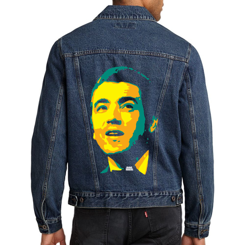 Jimmie Rodgers James Charles Rodgers The Father Of Country Music The B Men Denim Jacket | Artistshot