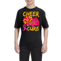 Cheer For Cure Pink Ribbon Awareness Women Youth Tee | Artistshot