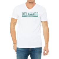 Delaware Basketball T Shirt V-neck Tee | Artistshot